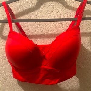 Victoria's Secret Red T-Shirt Bra